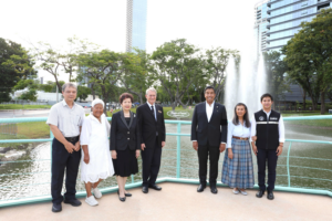 บี.กริม ส่งมอบ “Fountain of Compassion” กลางสวนลุมพินี ปั้นจุดเช็คอินแห่งใหม่ใจกลางเมือง ก้าวสู่สวนสาธารณะสมบูรณ์แบบ