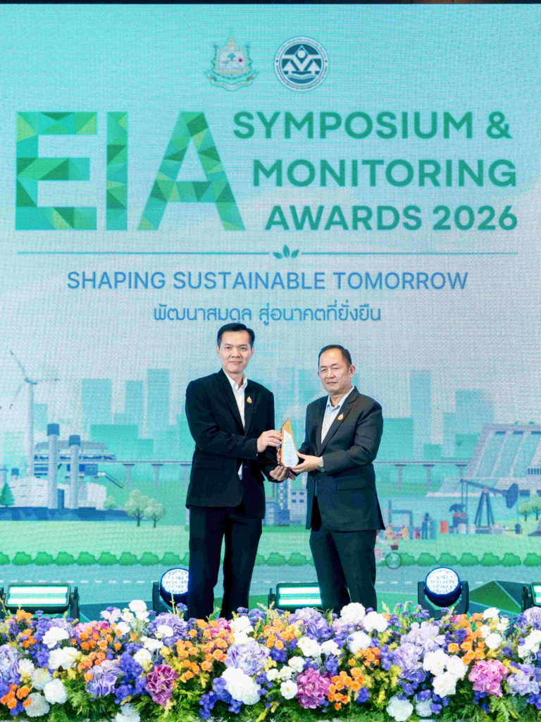 บี.กริม เพาเวอร์ รับรางวัลสถานประกอบการ EIA Monitoring Awards 2026 ตอกย้ำความใส่ใจสิ่งแวดล้อมอย่างยั่งยืน